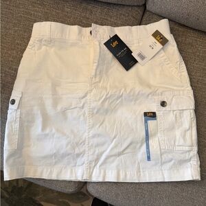Lee flex-To-Go White Cargo Skort